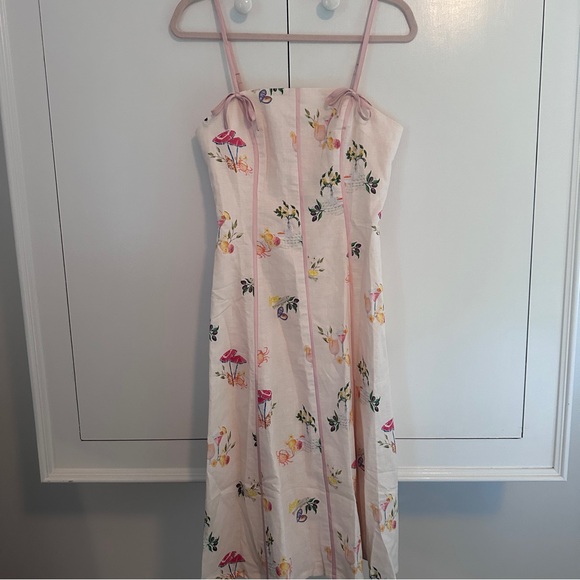 NWT Anthropologie Linen Sleeveless Summer Dress - Picture 3 of 6
